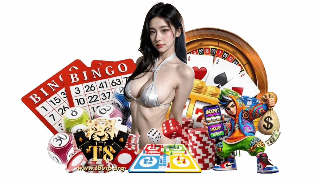 t8vip คาสิโนออนไลน์ตัวแม่ อัตราชนะเยอะจริงคูณกำไรได้มหาศาล